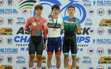 Узбекский велоспортсмен Никита Цветков стал бронзовым призером ЧА