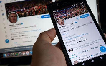 Twitter заблокировал аккаунты, созданные для заявлений Трампа
