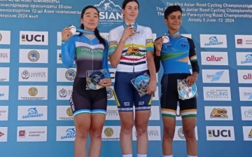 Узбекская велоспортсменка Самира Исмоилова завоевала «серебро» на ЧА