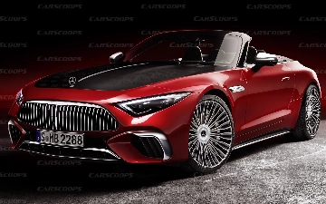 Новейший Mercedes-AMG SL впервые засняли вживую