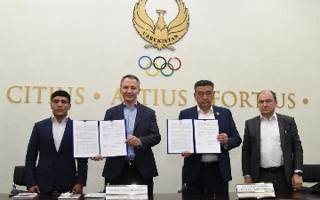 Прошла церемония подписания Меморандума о сотрудничестве между официальным боттлером PepsiCo в Узбекистане International Beverages Tashkent и Национальным олимпийским комитетом Узбекистана