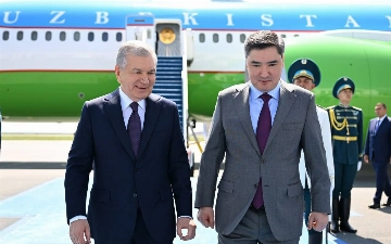Shavkat Mirziyoyev Ostonaga yetib bordi