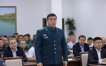 Назначен новый начальник УВД Сырдарьинской области