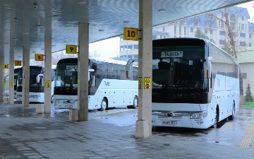 Toshkentdan shaharlararo avtobuslar harakati tiklandi