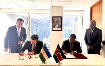 O‘zbekiston va Keniya o‘rtasida diplomatik munosabatlar o‘rnatildi