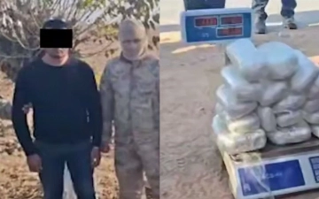 В Сурхандарье задержали мужчину, перевозившего более 50 кг гашиша