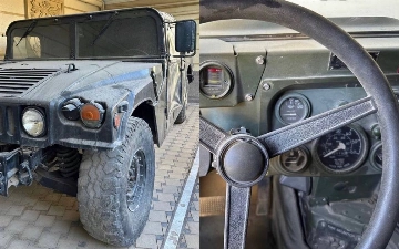 В Узбекистане продают военный Hummer по цене Chevrolet Onix