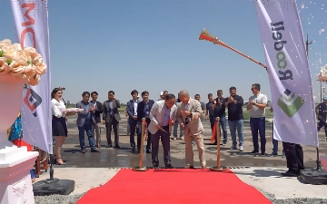 ADM Jizzakh и корейская DASAN DMC заложили капсулу времени на площадке нового комплекса