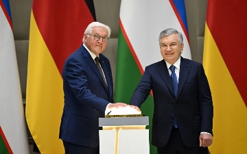 Президенты Узбекистана и Германии дали старт совместным проектам