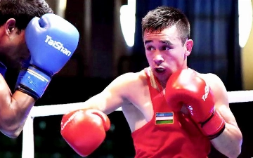 Узбекистанец Хасанбой Дусматов стал трехкратным чемпионом Азии по боксу — видео