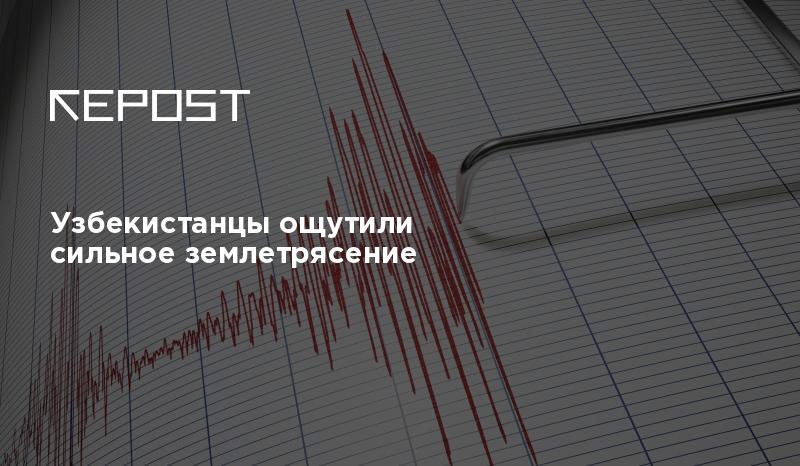 Узбекистанцы ощутили сильное землетрясение