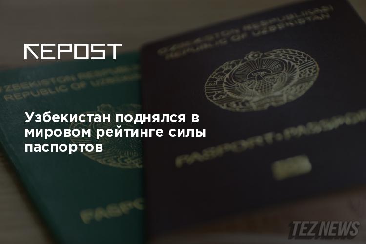 Passport index uzbekistan