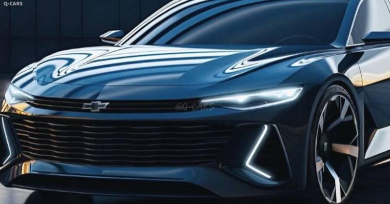В сети показали, как будет выглядеть обновленный Chevrolet Malibu